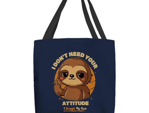 Sloth With Attitude