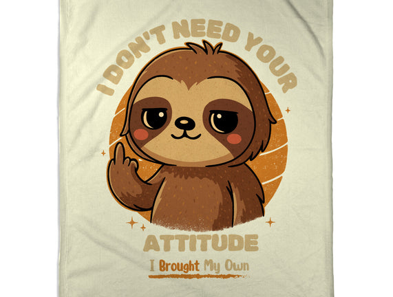 Sloth With Attitude