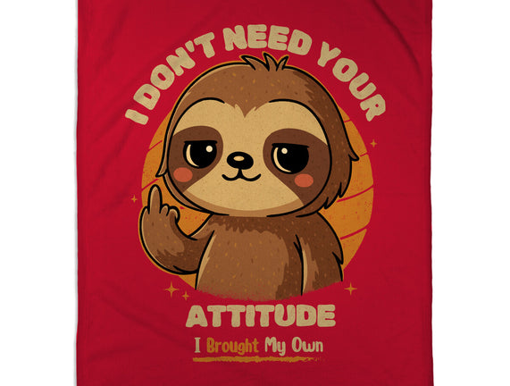 Sloth With Attitude