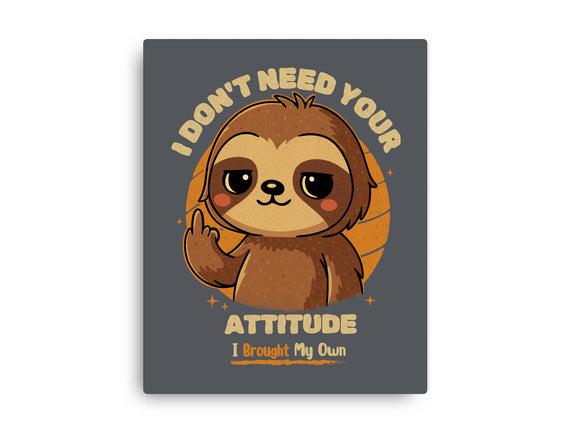 Sloth With Attitude