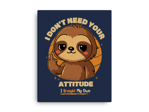 Sloth With Attitude
