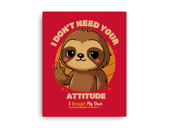 Sloth With Attitude