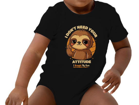 Sloth With Attitude