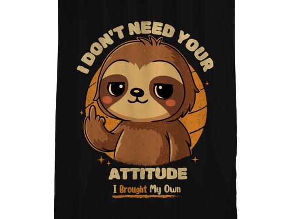 Sloth With Attitude
