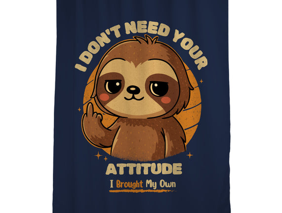 Sloth With Attitude