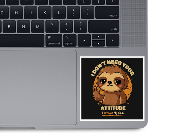 Sloth With Attitude