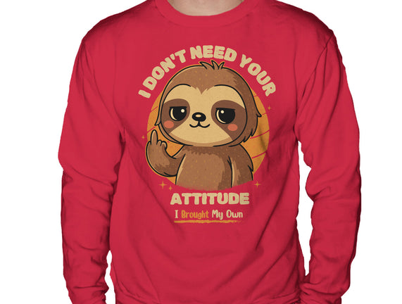 Sloth With Attitude