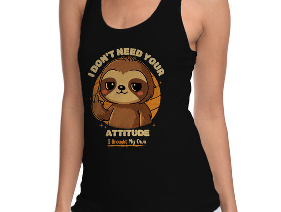 Sloth With Attitude