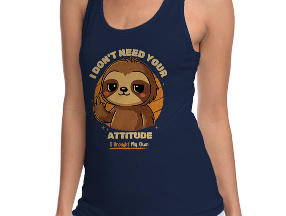 Sloth With Attitude
