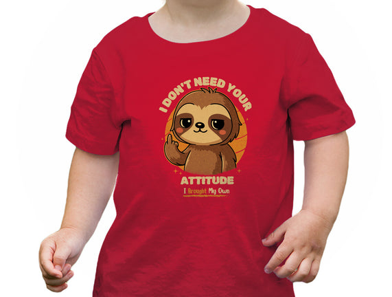 Sloth With Attitude