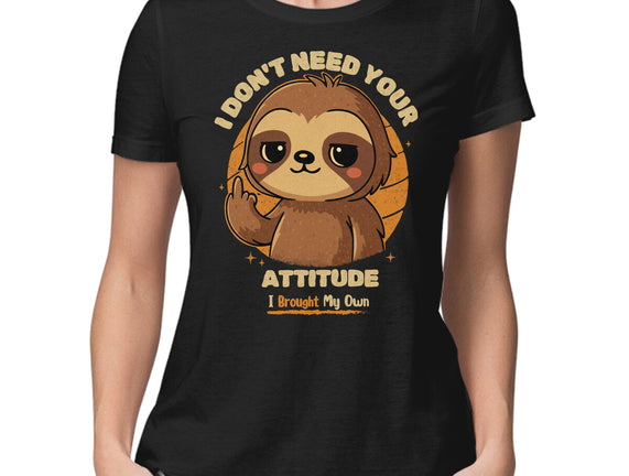 Sloth With Attitude