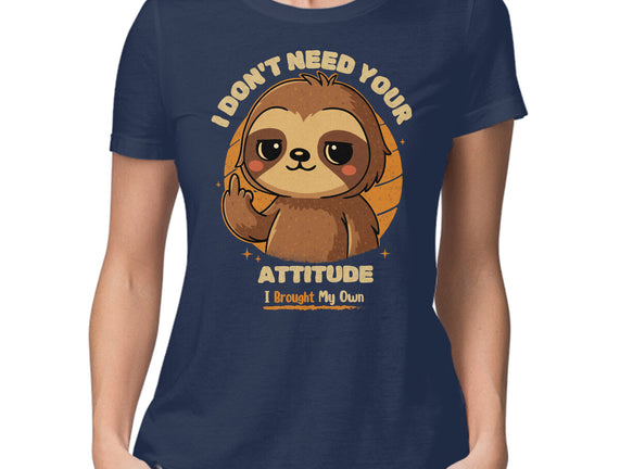 Sloth With Attitude