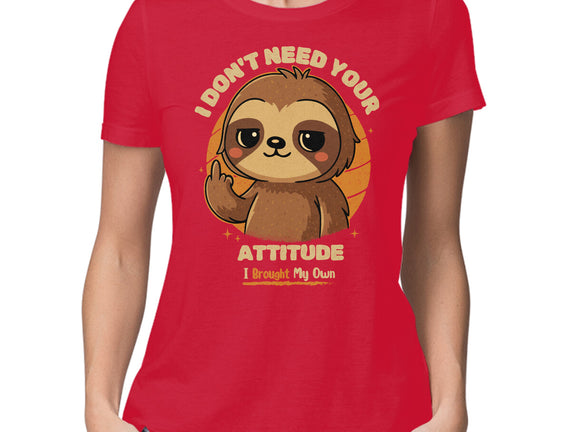 Sloth With Attitude