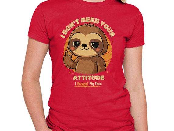 Sloth With Attitude