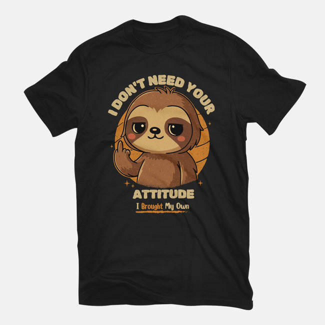 Sloth With Attitude-Mens-Premium-Tee-Trendlory