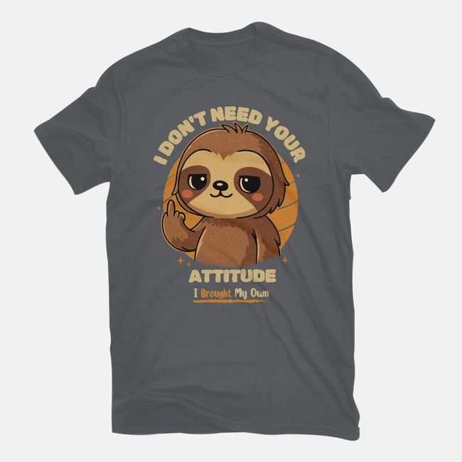 Sloth With Attitude-Mens-Premium-Tee-Trendlory