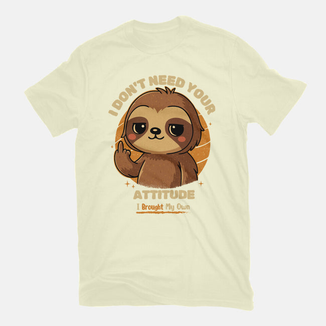 Sloth With Attitude-Mens-Premium-Tee-Trendlory
