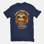 Sloth With Attitude-Mens-Heavyweight-Tee-Trendlory
