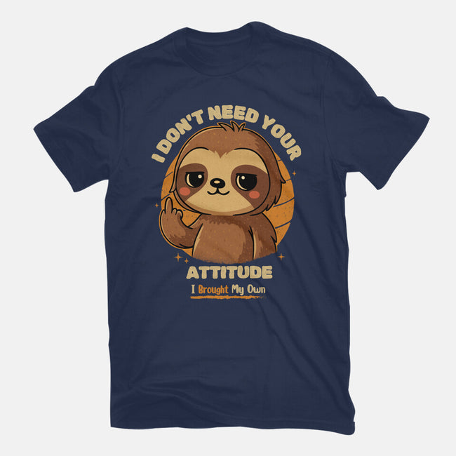 Sloth With Attitude-Mens-Premium-Tee-Trendlory