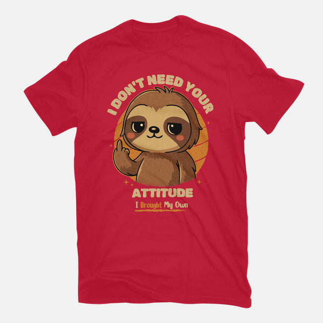 Sloth With Attitude-Mens-Premium-Tee-Trendlory