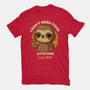 Sloth With Attitude-Mens-Premium-Tee-Trendlory