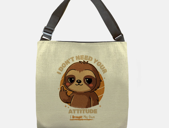 Sloth With Attitude
