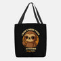 Sloth With Attitude-None-Basic Tote-Bag-Trendlory