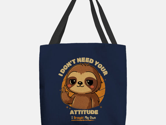 Sloth With Attitude