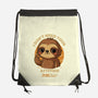 Sloth With Attitude-None-Drawstring-Bag-Trendlory