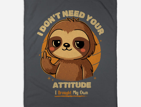 Sloth With Attitude