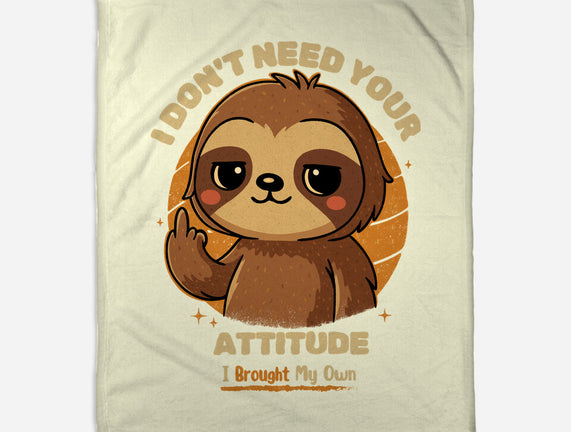 Sloth With Attitude