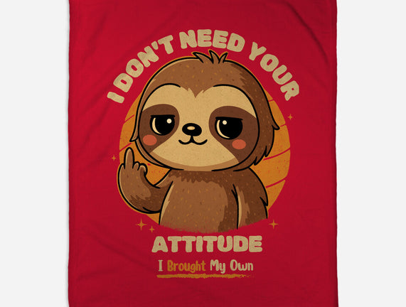 Sloth With Attitude
