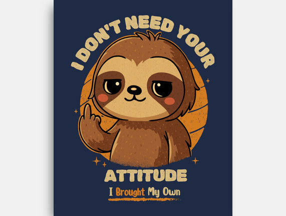 Sloth With Attitude