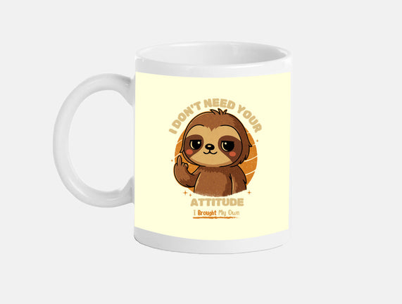 Sloth With Attitude