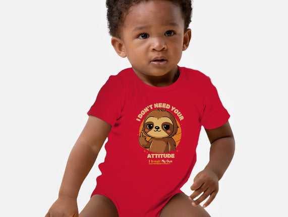 Sloth With Attitude