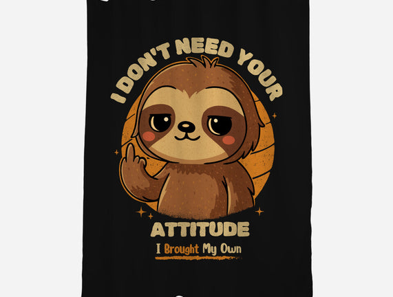 Sloth With Attitude