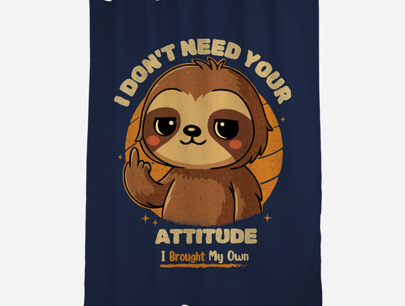 Sloth With Attitude