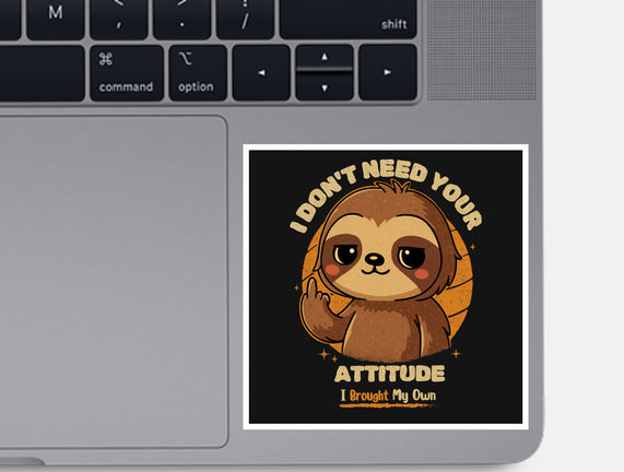 Sloth With Attitude