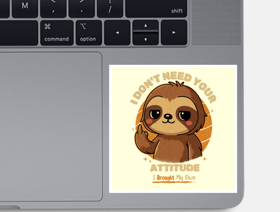 Sloth With Attitude