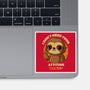Sloth With Attitude-None-Glossy-Sticker-Trendlory