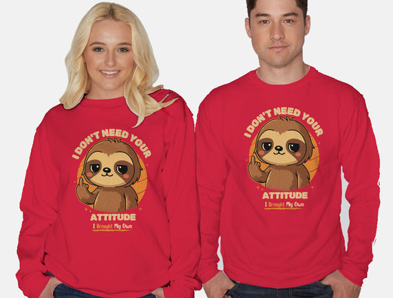 Sloth With Attitude