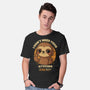 Sloth With Attitude-Mens-Basic-Tee-Trendlory