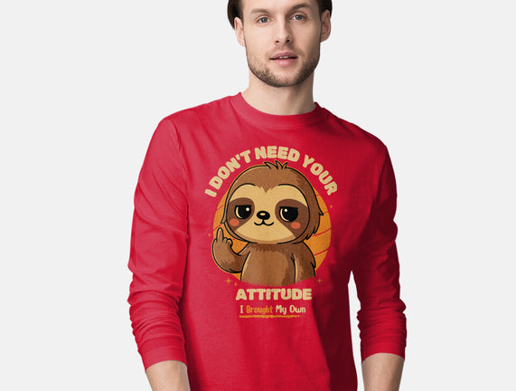 Sloth With Attitude