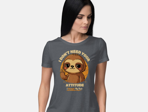 Sloth With Attitude