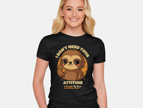 Sloth With Attitude