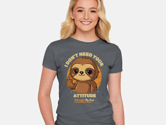 Sloth With Attitude