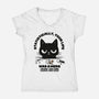 Statistically Your Life Was A Mess-Womens-V-Neck-Tee-Trendlory