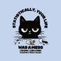 Statistically Your Life Was A Mess-None-Fleece-Blanket-Trendlory