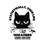 Statistically Your Life Was A Mess-None-Fleece-Blanket-Trendlory