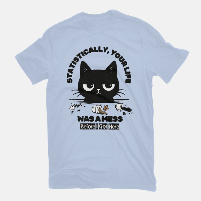 Statistically Your Life Was A Mess-Mens-Premium-Tee-Trendlory
